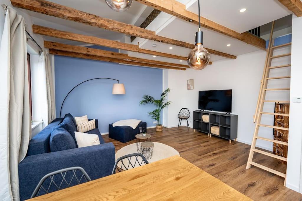 Moderne Maisonette Wohnung Im Fluesseviertel Brême Extérieur photo